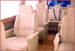 Inner View of the Tempo Traveler
