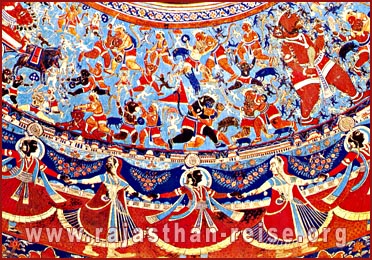 Religious Painting-Ramgarh,  Rajasthan