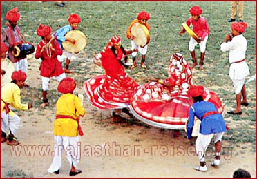 Celebration of Holi in Rajasthan