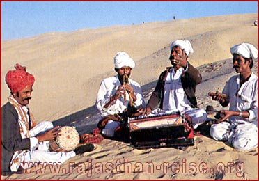 Music in Desert, Jaisalmer, Rajasthan