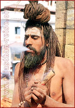 Sadhu on high