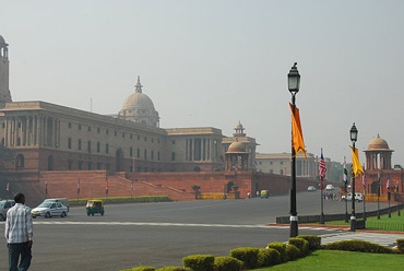 Regierungsviertel-von-Delhi
