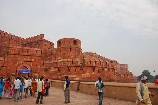 Rote-Fort-Agra-UNESCO-Weltkulturerbe